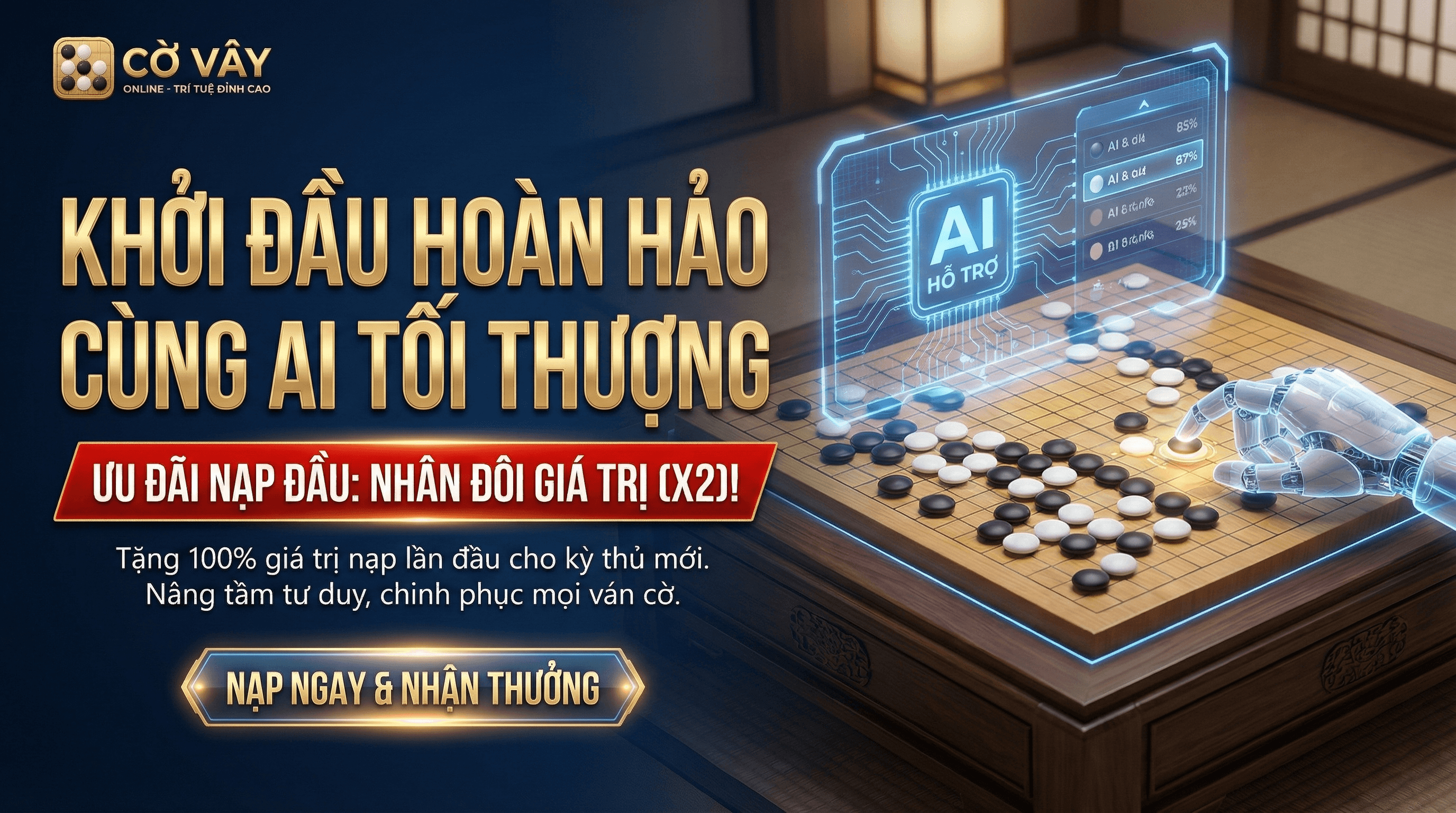 GoGame — Game Cờ Vây Online & Đánh Giá Nước Đi với AI - 19